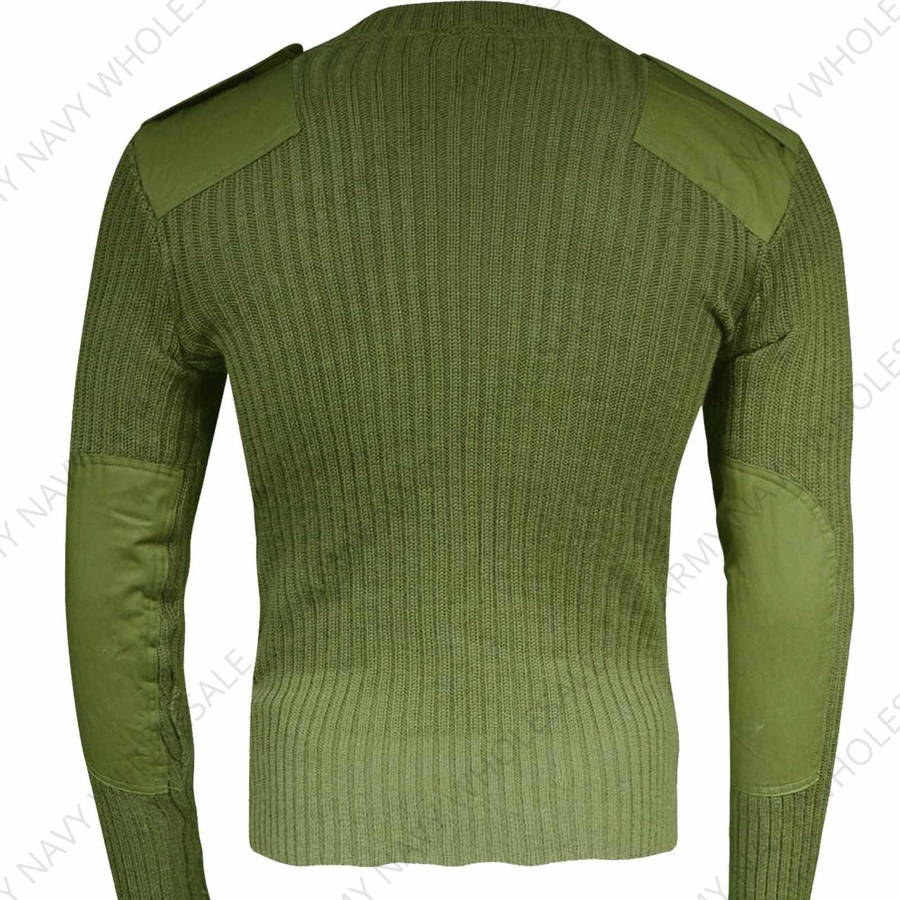 British Wool Pullover Green